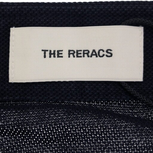 THE RERACS ザ リラクス 23SS BANDCOLLAR POLO SHIRT ショートスリーブバンドカラーポロシャツ 23SS-RECS-388 ネイビー 48 【中古】 IT780EJ3UDOK