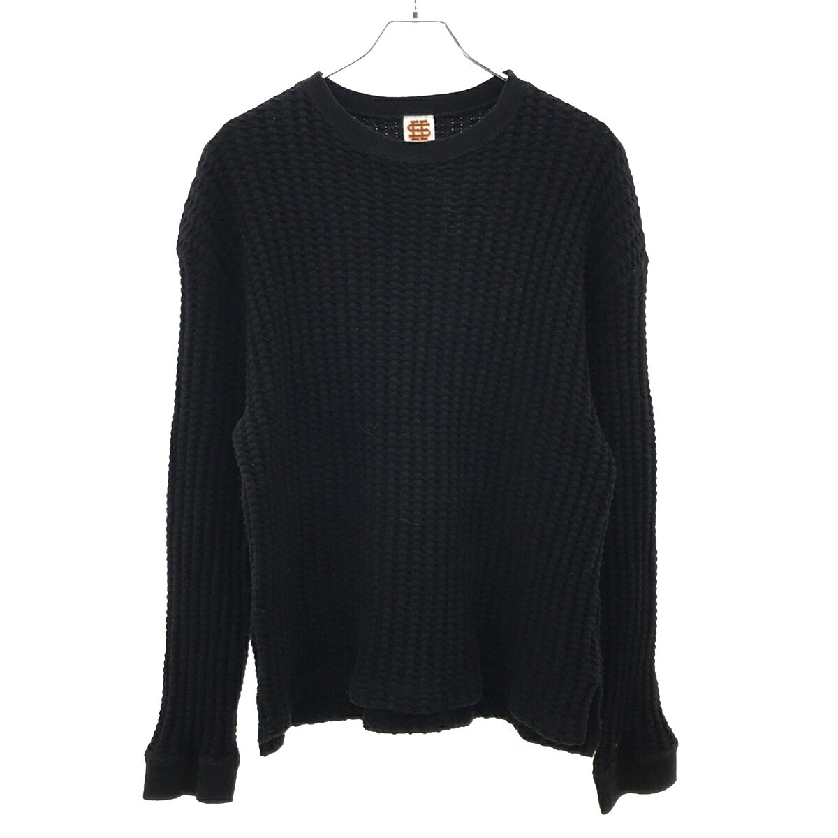 SEEALL シーオール ニット・セーター M 黒 【古着】【中古】【送料無料】 SEEALL/シーオール】DEEP V SWEATER（ニット／セーター）｜JOURNAL