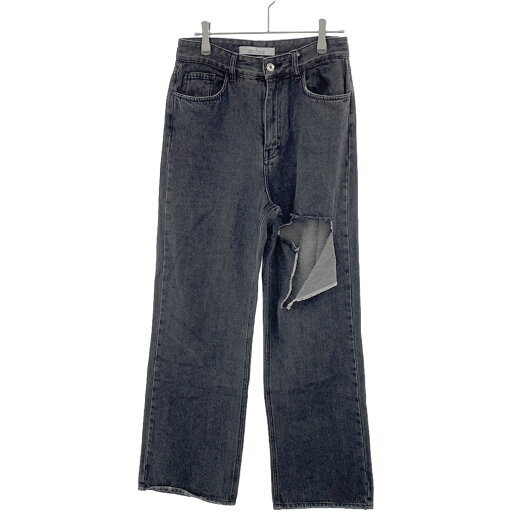 rokh ロク Denim Pants ヴィンテージ加工スラッシュデニムパンツ ブラック 36 【中古】 IT5CT2P8TB34 rokh ロク Denim Pants ヴィンテージ加工スラッシュデニムパンツ ブラック 36 【中古】 IT5CT2P8TB34