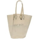 NaNa-NaNa ナナ ナナ TRASH BAG クリアハンドバッグ アイボリー系 【中古】 IT9MQIPYZZL5
