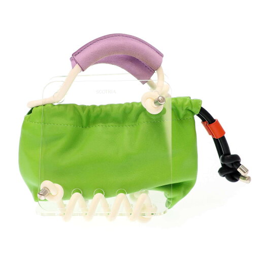 SCOTRIA スコトリア BERG BAG PVCハンドバッグ グリーン 【中古】 ITMKF326YLDW SCOTRIA スコトリア BERG BAG PVCハンドバッグ グリーン 【中古】 ITMKF326YLDW