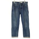 Christian Dior クリスチャンディオール カットオフ ボーイフレンドジーンズ 912P01A3319 インディゴ F 34 【中古】 ITRS0ANT8HO8(4)