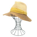Athena New York アシーナ ニューヨーク ストローハット ベージュ系 【中古】 IT38GOHQMS4U