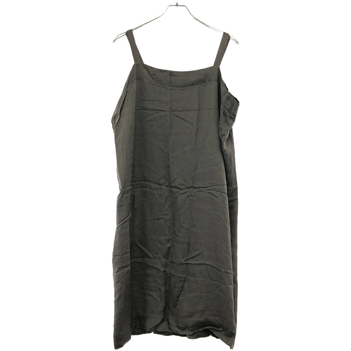 Rakuten - DRIES VAN NOTEN ドリスヴァンノッテン レーヨンノースリーブワンピース グレー S 【中古】 IT9HYL5J1G1X