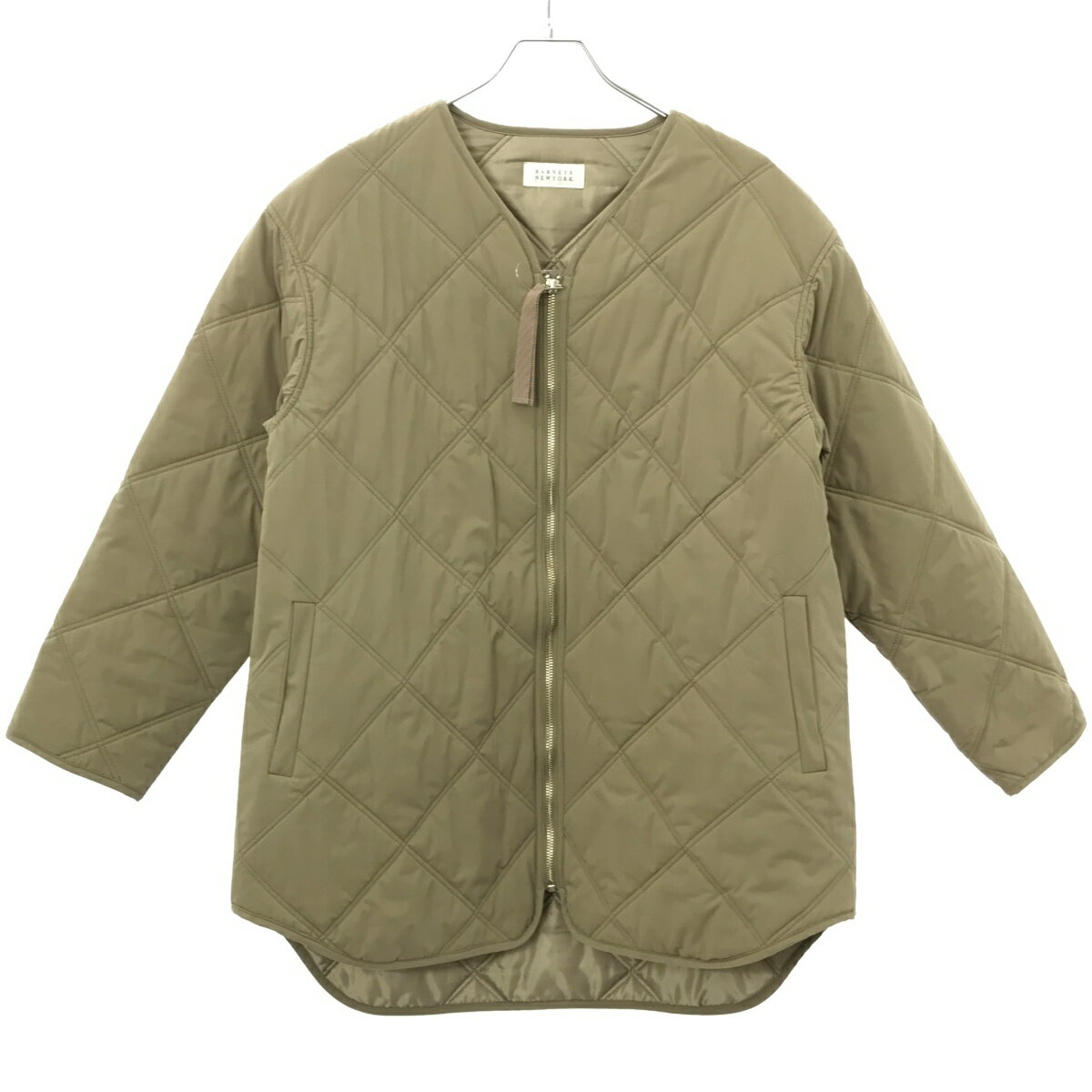 BARNEYS NEW YORK バーニーズ ニューヨーク 中綿キルティングジャケット 2163335 ブラウン 38 【中古】 ITDZ4F9PP85W