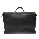 FENDI フェンディ セレリア ピーカブー レザービジネスバッグ ブラック 【中古】 ITLXYOO2848A