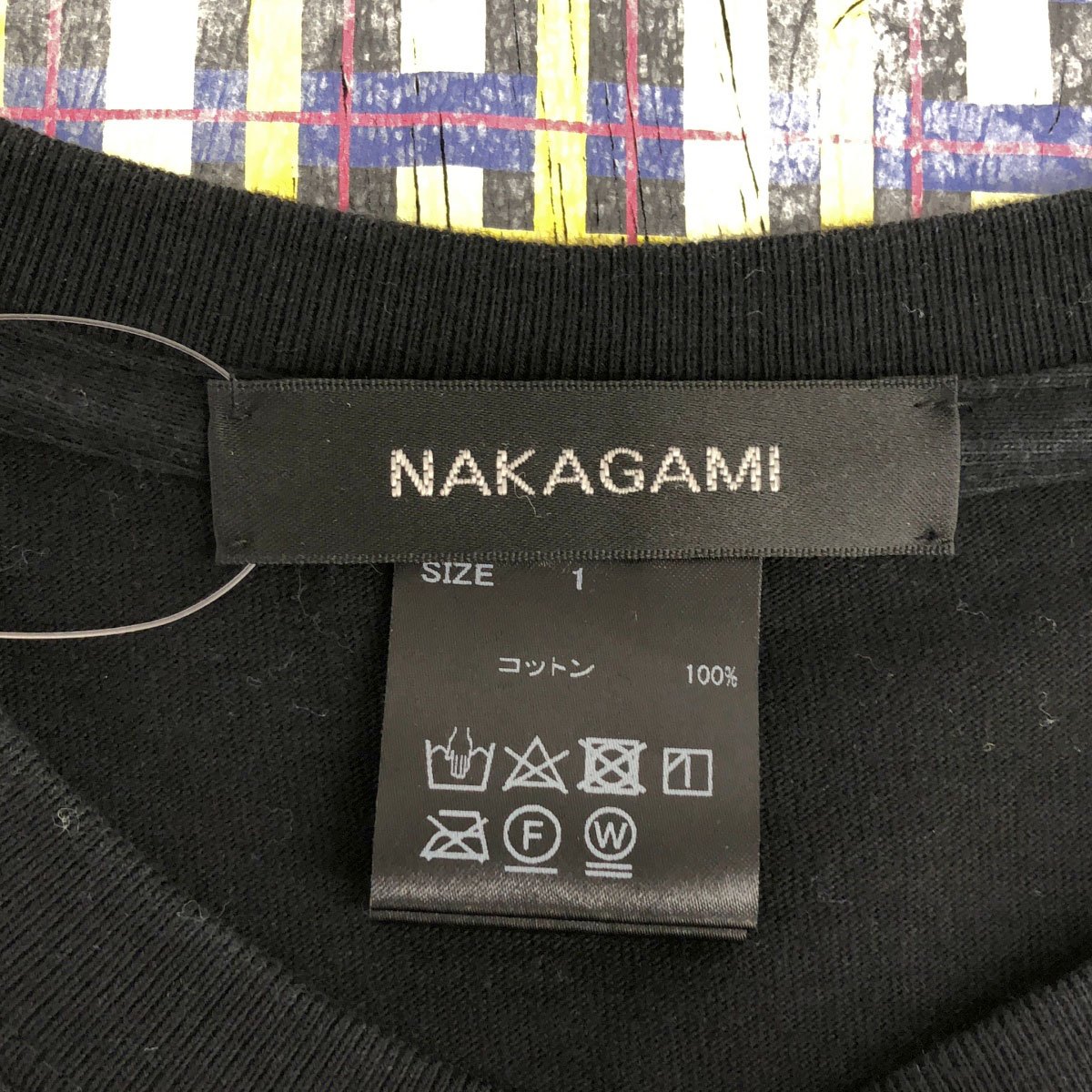 NAKAGAMI ナカガミ バックプリントロングスリーブカットソー N0122S0011 ブラック 1 【中古】 ITK9YOWH4EHI modescape-10286312 MODESCAPE 楽天市場店 サンプル画像3