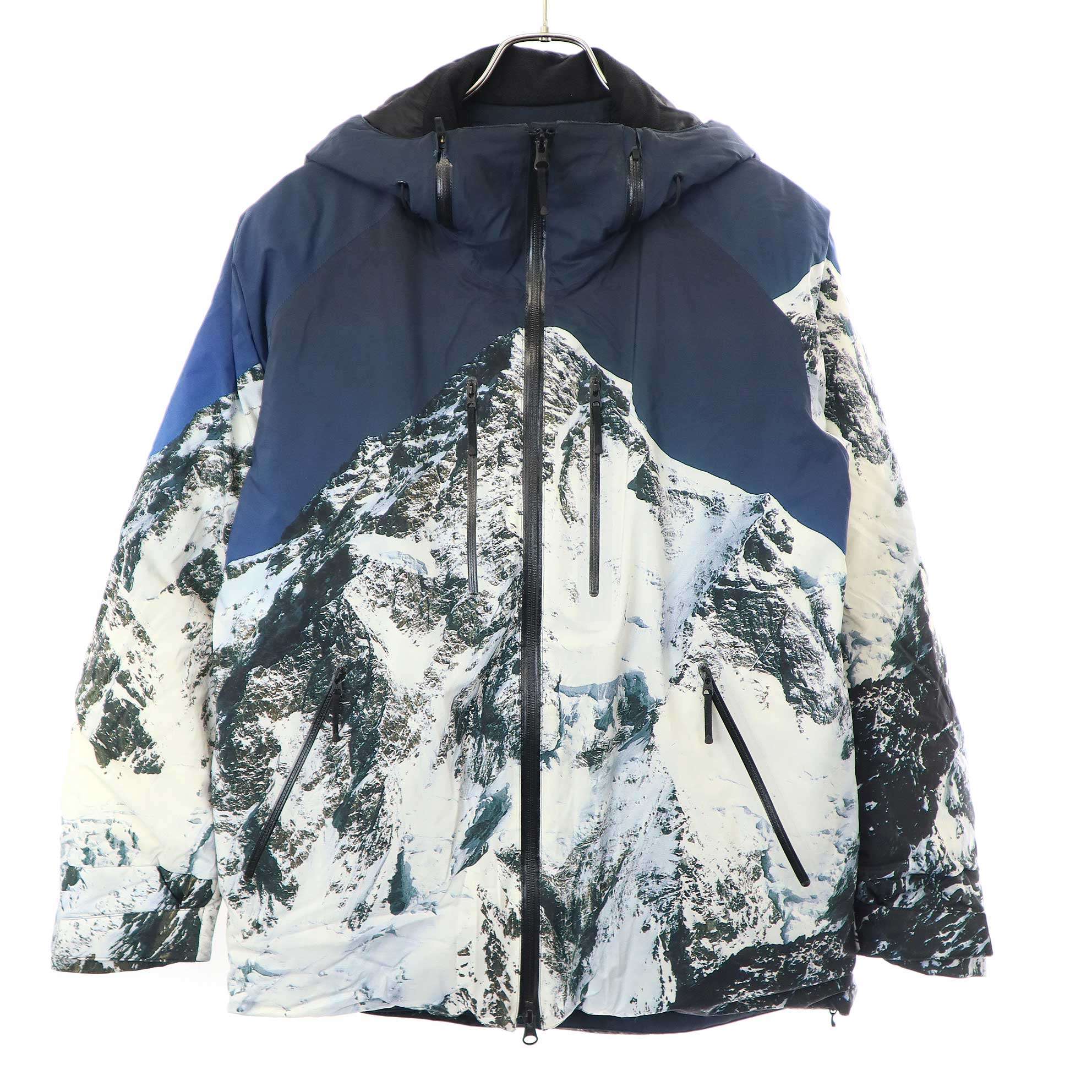 乐天商城 - Goldwin ゴールドウイン 石川直樹 WEARSSETS K2 IWG/Hooded Down Jacket ダウンジャケット GM20340PI ミックス S 【中古】 ITOE17ZJCOWE