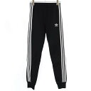 BALENCIAGA×adidas バレンシアガ アディダス 23SS リブナロースウェットトラックパンツ 723812 TNVN1 ブラック XS 【中古】 ...