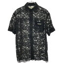 PRANK PROJECT プランクプロジェクト Cord Lace Over Shirt コードレースオーバーシャツ 31231315107 ブラック F 【中古】 IT6YQISW4RRU(4)