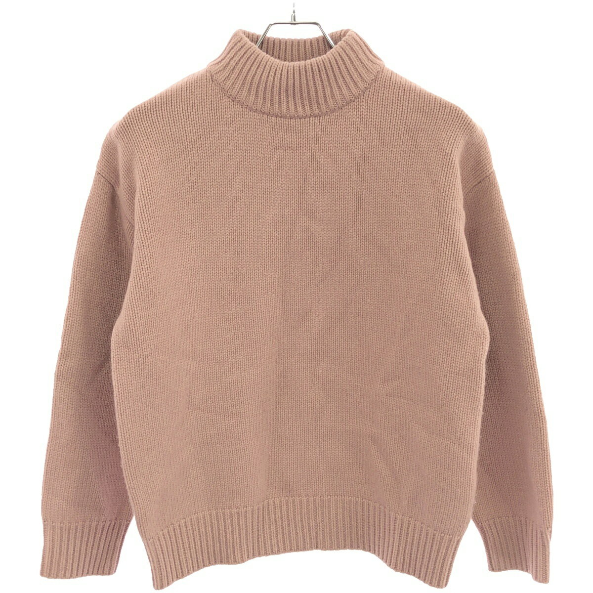 DEMY BY DEMYLEE デミー バイ デミリー モックネックウールニットセーター 3610800300 ピンク XS 【中古】 ITARX78IHNGY
