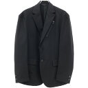 abyssea アビセア Solid wool zip taylor ジップウールテーラードジャケット ABY-0005 ブラック 2 【中古】 ITADNT9MMT4S
