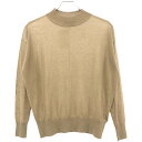 uncrave アンクレイヴ カシミヤシルクニットセーター 6939413 ベージュ 1 【中古】 ITFR761SC0Q8