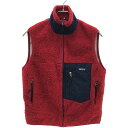 Patagonia パタゴニア 1990's Retro-X Vest ボアベスト 23044 レッド S 【中古】 ITEZ1F6O9GJU
