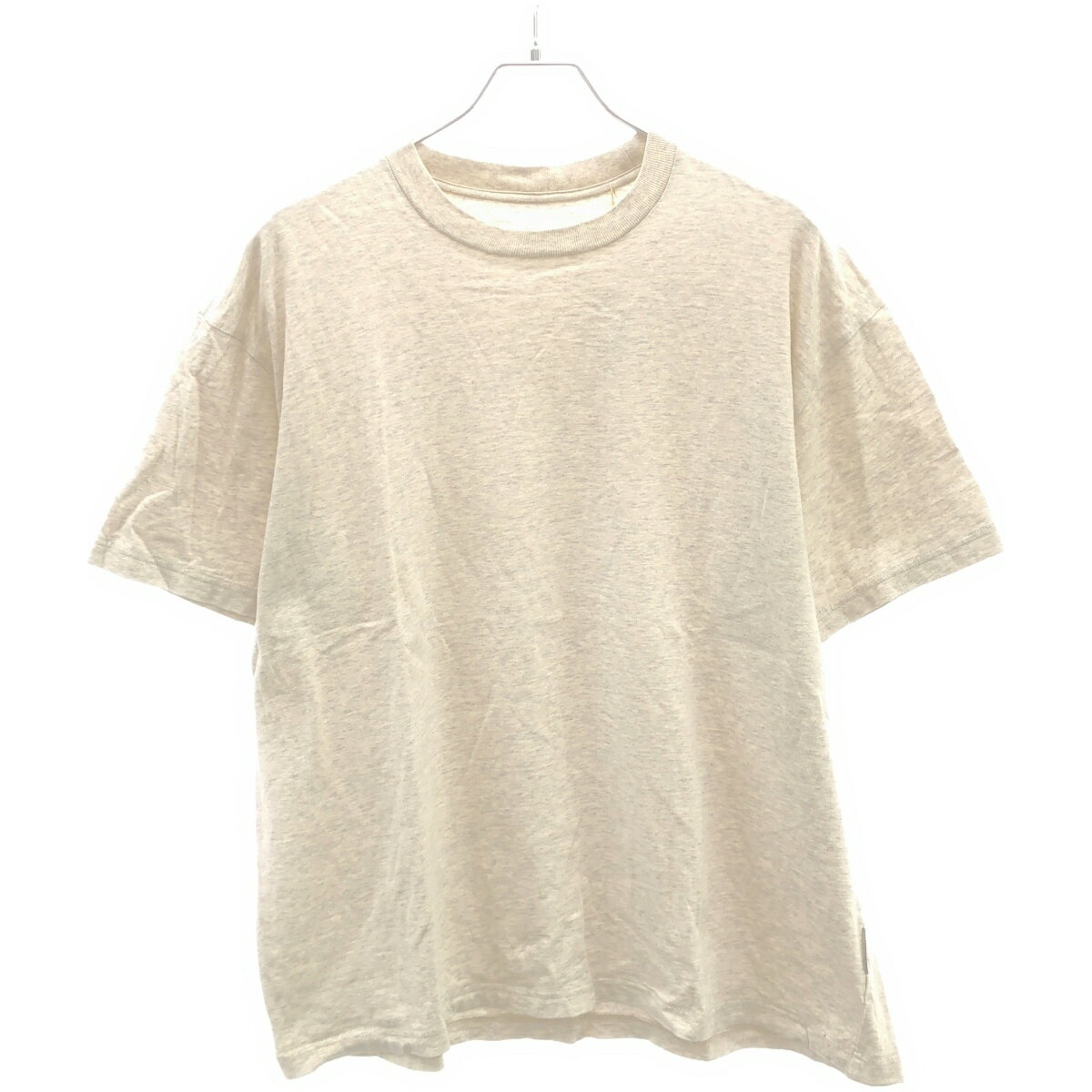 乐天商城 - Alwayth オルウェイス クルーネックTシャツ ベージュ L 【中古】 ITU1AEHJ1744