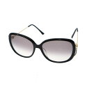 GUCCI グッチ サングラス GG0649SK ブラック×ゴールド 58□16-135 【中古】 IT197OXG3BUW