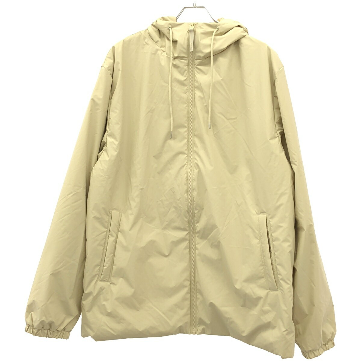 RAINS レインズ フーデッドジャケット ベージュ XL 【中古】 ITLBPZH5SQZK