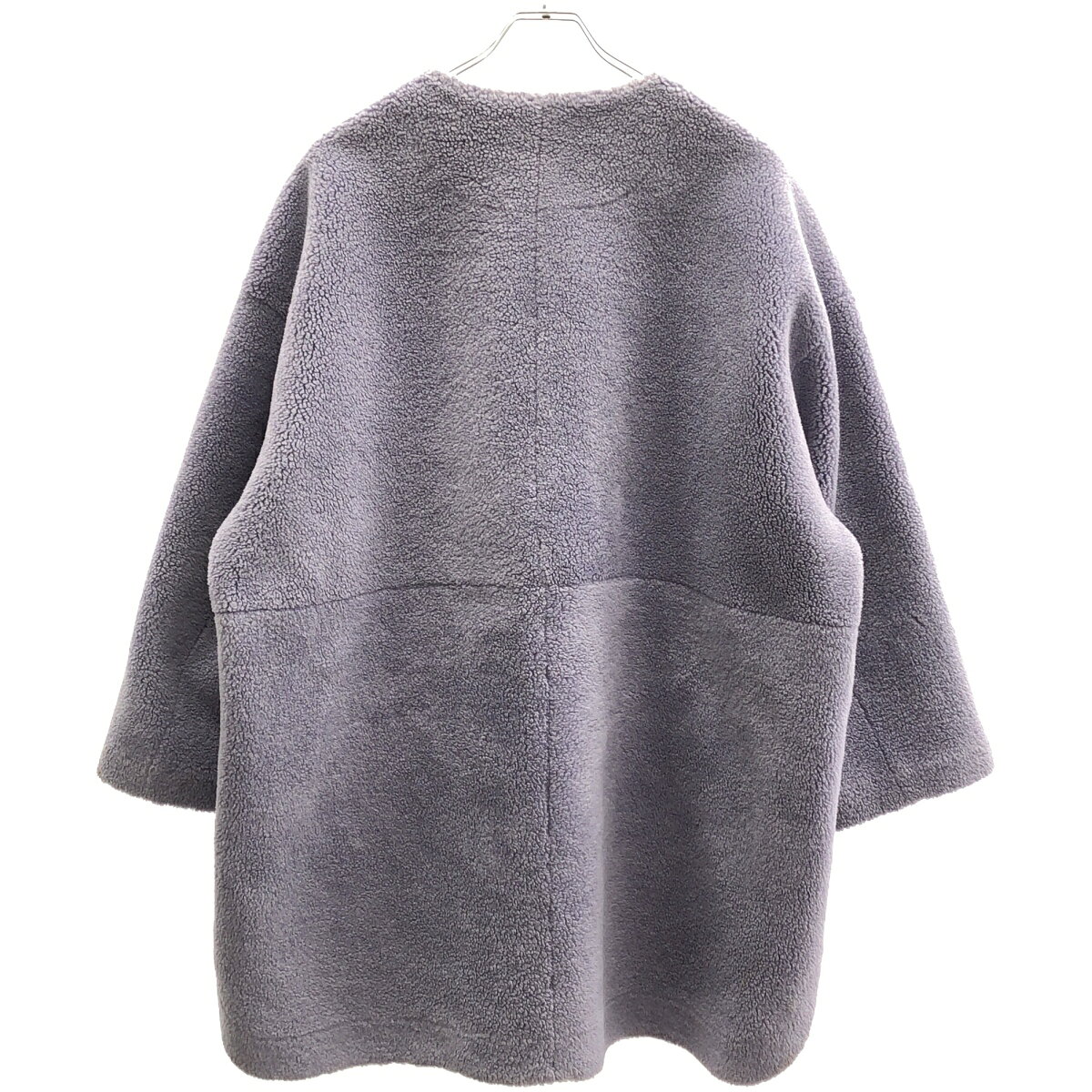 Mila Owen ミラオーウェン ノーカラーシャツカーブボアジャケット 09WFJ204108 パープル F 【中古】 IT47U2GAQ826 modescape-10289684 MODESCAPE 楽天市場店 サンプル画像2