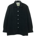 UNUSED アンユーズド 18SS CORDUROY SHIRT コーデュロイシャツ US1376 ブラック 2 【中古】 ITPC7WTXC1JK(4)