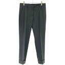 PRADA プラダ ハウンドトゥースウールスラックスパンツ APD1 2018 1830 グレー 38 【中古】 IT2E6MNDUSW4(4)