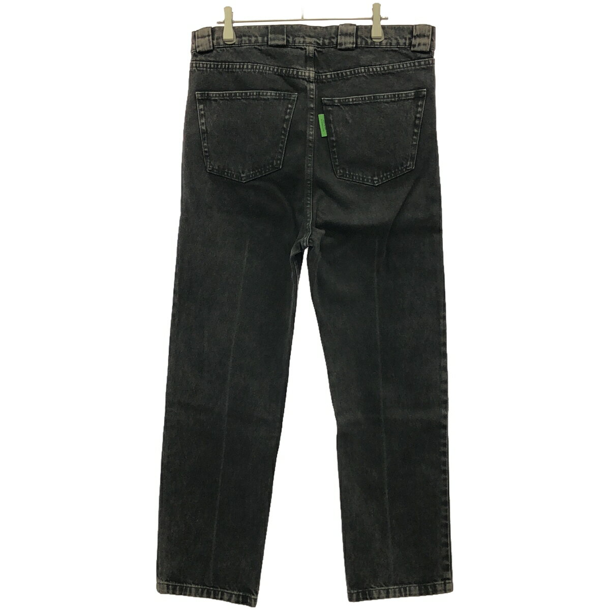 WILLY CHAVARRIA ウィリーチャバリア ワイドテーパードデニムパンツ グレー M 【中古】 IT2SYM6DFTIO