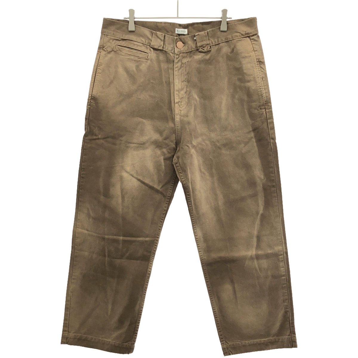 WILLY CHAVARRIA ウィリーチャバリア ワイドテーパードデニムパンツ ブラウン M 【中古】 ITCQQI6XW05U