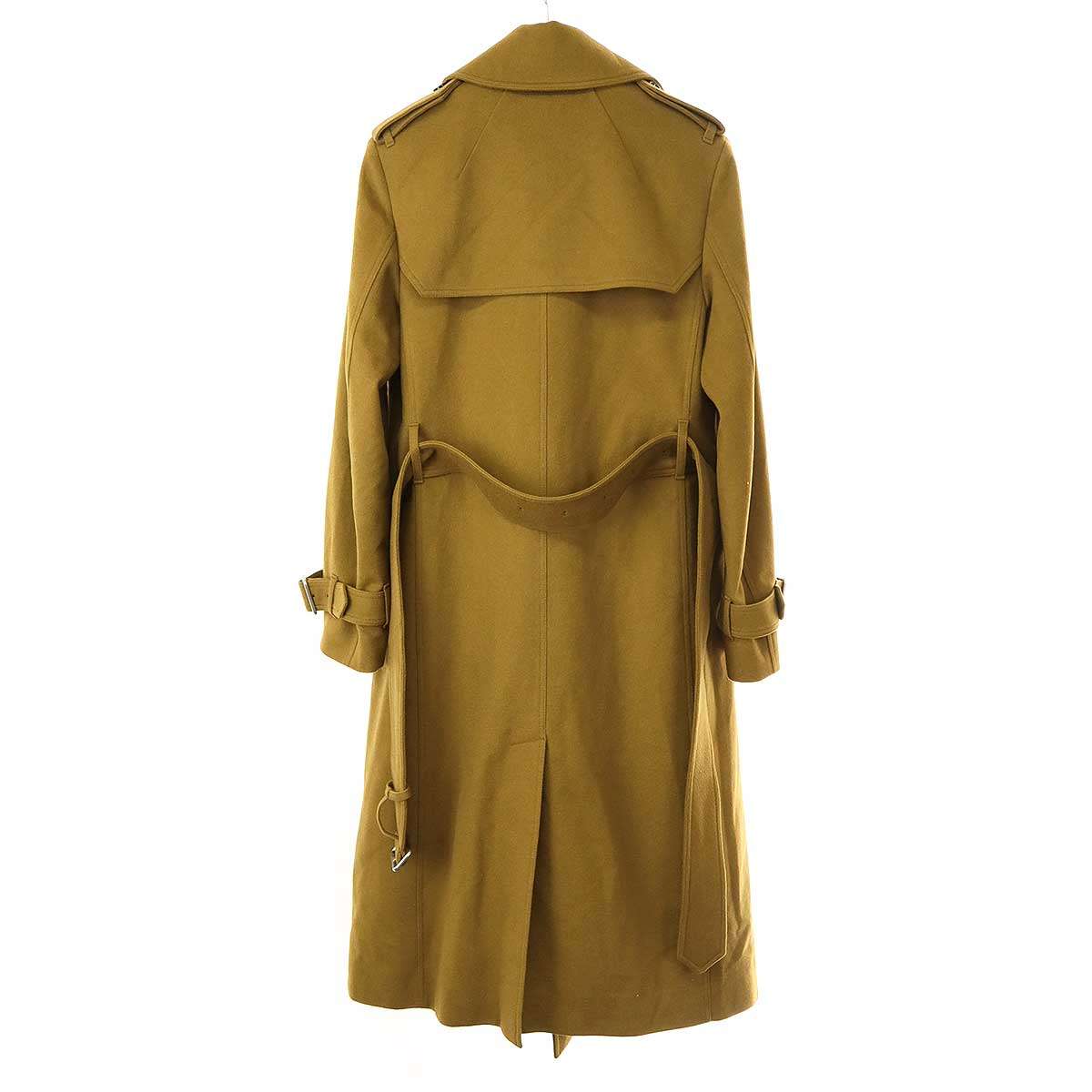 BURBERRY バーバリー 24AW ロング カシミア トレンチコート ネスト 8098178 ブラウ...