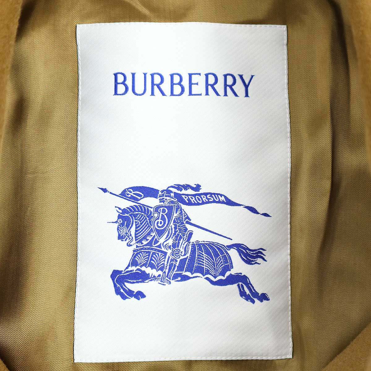 BURBERRY バーバリー 24AW ロング カシミア トレンチコート ネスト 8098178 ブラウ...