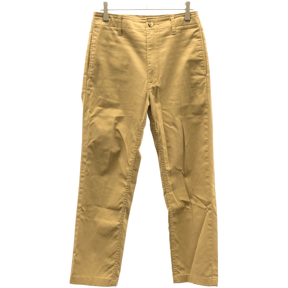 muse de deuxieme classe ミューズ ドゥ ドゥーズィエム クラス コットンツイルチノパンツ 22-030-500-4110 ベージュ 34 【中古】 ITYTQKUF7MUO