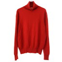THE ROW ザ ロウ カシミヤ タートルネックニットセーター レッド M 【中古】 ITFU4IWTXKH0(4)