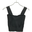 uncrave アンクレイヴ スムース ニット ビスチェ 7062702 ブラック 1 【中古】 IT0UUO9NCJFE