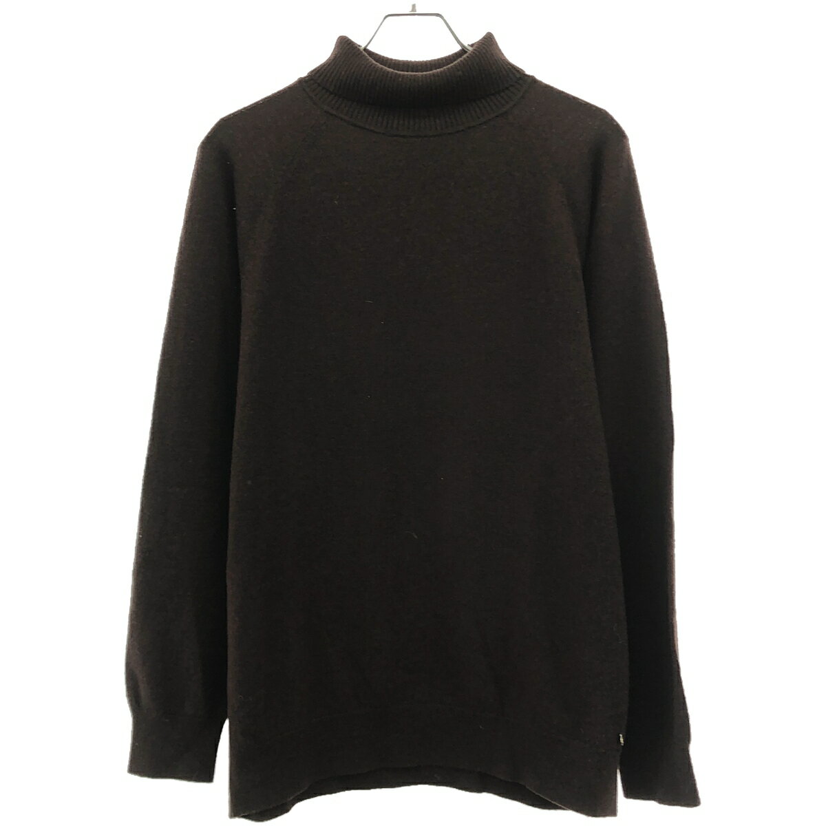 Rakuten - ottod'Ame オットダム Merino wool turtleneck knit メリノウールタートルネックニットセーター 422/WAM-DK8116 ブラウン系 36 【中古】 ITWP4RET5XJ4