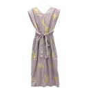 ne Quittez pas ヌキテパ 佐藤 佳菜子コラボレーション Poplin Flower Emb V Neck Dress ワンピース 010531ZD...