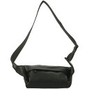 PATRICK STEPHAN パトリック ステファン Leather waist bag demi cercle' douce レザーウエストバッグ ブラック...