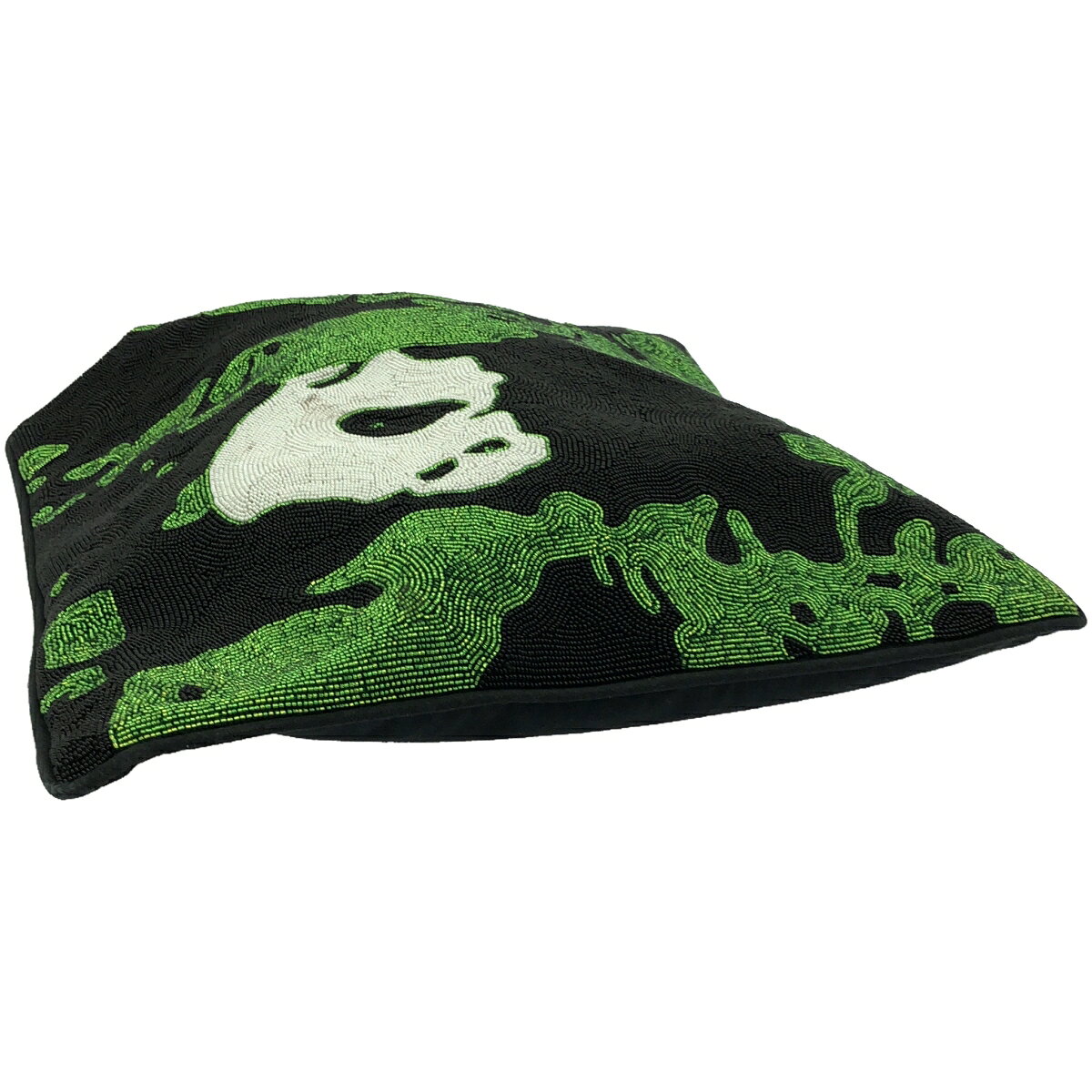 Richardson リチャードソン 世界20個限定 Rob Pruitt Pillow Case ロブ・プルイット ピローケース ブラック グリーン F 【中古】 IT25A9Y3FJRE [2]