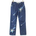 LOEWE×STUDIO GHIBLI ロエベ スタジオジブリ 23SS ハウルの動く城 星の子 デニムパンツ SB44Y11X01 インディゴブルー 36 【...