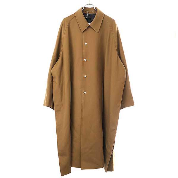 The CLASIK ザ クラシック 21AW BAL COLLAR PONCHO バルカラーポンチョコート 21AW-CKCT-001 ブラウン 48  ITY0R1RODESG