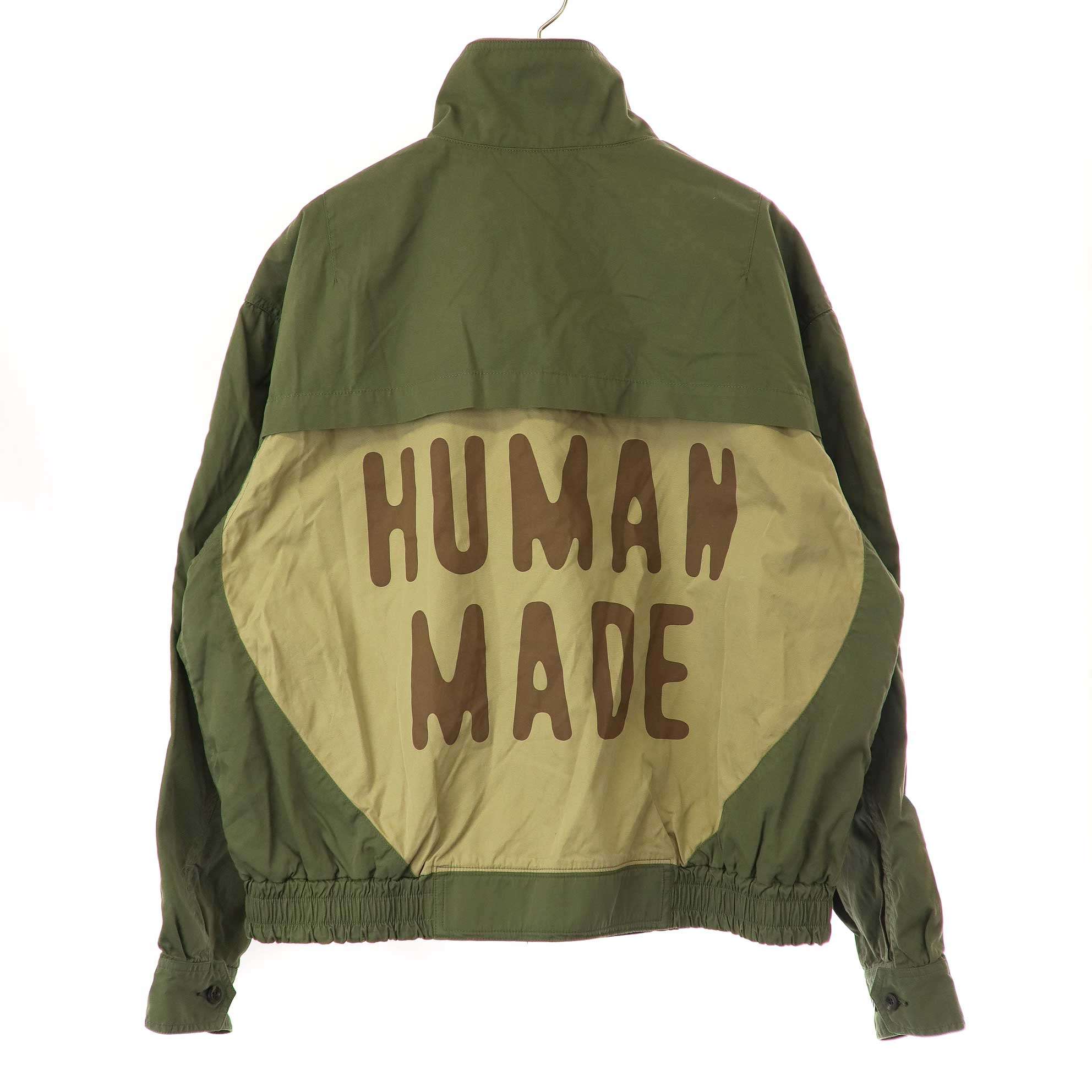 HUMAN MADE ヒューマンメイド 23AW Oxford Blouson ブルゾン カーキ XL 【中古】 ITS2CMIDGR82