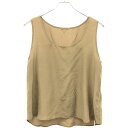 Deuxieme Classe ドゥーズィエム クラス 24SS シルクタンクトップス 24-050-560-8120 ピンクベージュ系 F 【中古】 ITWNJ7IBH35K