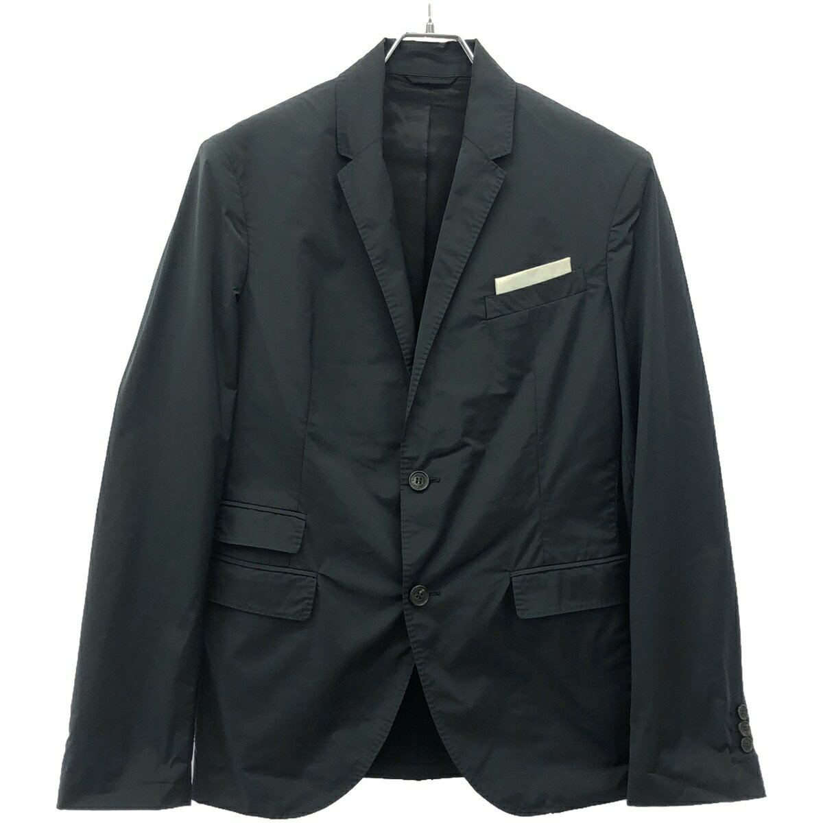 NEIL BARRETT ニールバレット ポリエステル ストレッチ2Bセットアップスーツ PEGI99F ブラック 44/46 【中古】 ITMZFX96WM9O