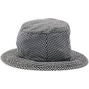 Acne Studios アクネストゥディオズ ギンガムチェックバケットハット FN-UX-HATS000076 ネイビー OS 59cm 【中古】 ITO0LUSNDVHE(4)