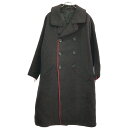 Y's ワイズ 15AW カットオフウールダブルチェスターコート YY-C01-104 バーガンディ 1 【中古】 ITE35Y9DBW54