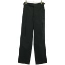 LUDLOW ラドロー 22AW June.A コットンポリエステルトラウザーパンツ 22-LD22A-PT003-008-009 ブラック 1 【中古】 IT...