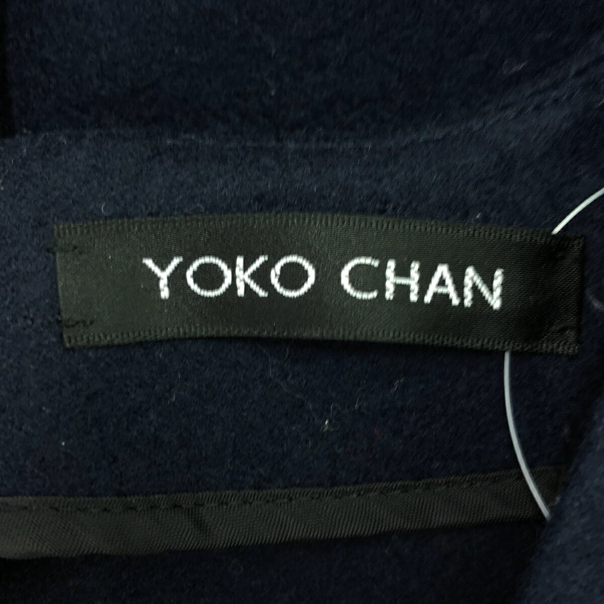 YOKO CHAN ヨーコチャン V-neck Balloon Dress Vネックバルーンドレスワンピース YCD-415-214 ネイビー 38 【中古】 ITFMG85CJB84