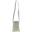 Hender Scheme エンダースキーマ pig shoulder small レザーショルダーバッグ グレー 【中古】 ITCOZAFH9XZ8
