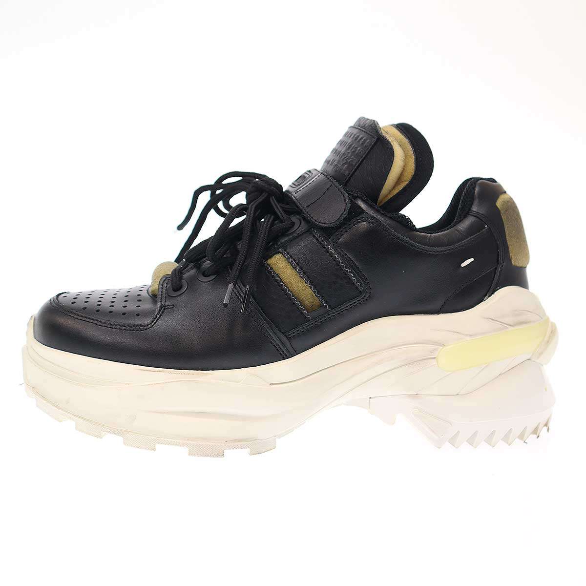 Maison Margiela22 メゾン マルジェラ 18AW Low Top Retro Fit Sneakers スニーカー S39WS0037 ブラック 41 【中古】 ITW45WJLE1TW