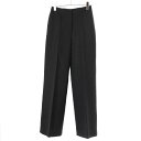 THE ROW ザ ロウ Lazco High Waist Pants ハイウエストパンツ 6026-W1339 ブラック 0 【中古】 ITLY5DCXERW...