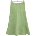 Victoria Beckham ヴィクトリアベッカム フレアニットスカート R21KSK002306A ミントグリーン XS 【中古】 ITFAHROVY660