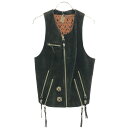 THOMAS WYLDE トーマス ワイルド スエードレザーベスト ブラック 2 【中古】 ITRM3B4HRJ74