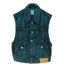 SUBLATIONS サブレーションズ LOW SILHOUETTE DENIM VEST ロウシルエットデニムベスト S091310 ブルー 1 【中古】 I...